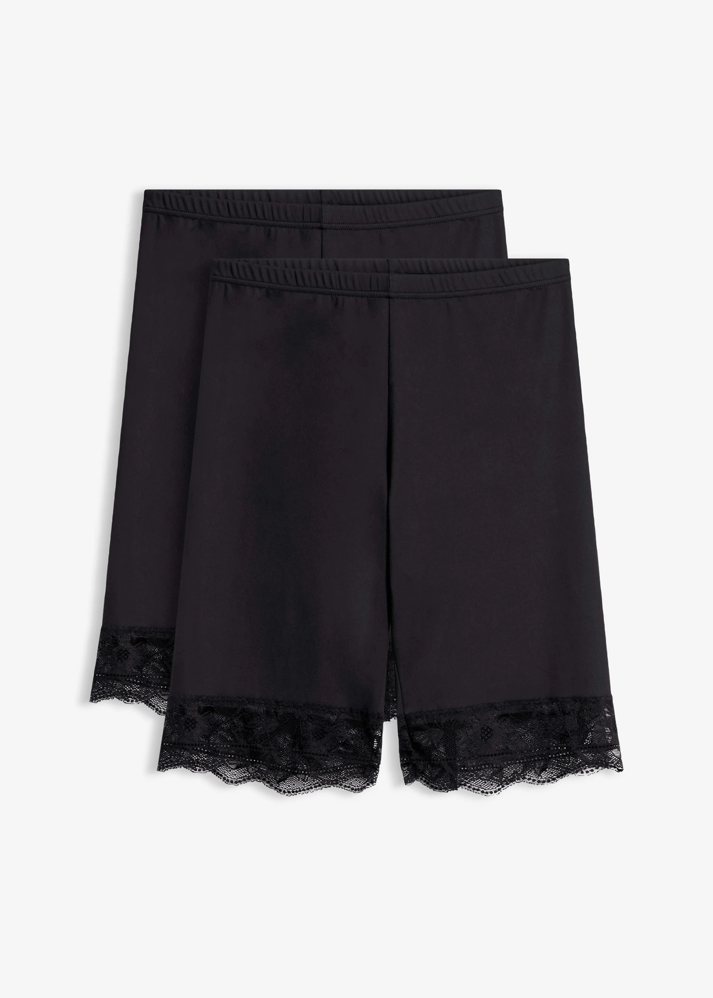 Anti-schurende biker short met verkoelend materiaal (set van 2) • zwart+zwart • bonprix online shop
