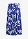 Maxi rok, Kleur: blauw gebloemd