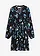 Robe imprimée, Couleur: noir floral