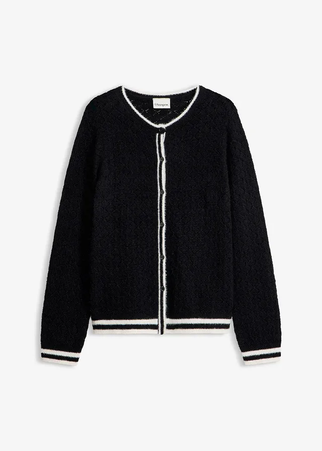 Ajour vest met verengaren