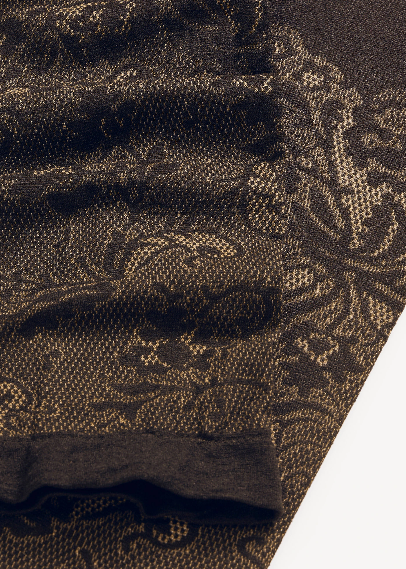 Korte sportlegging met kant 110 DEN • zwart • bonprix online shop