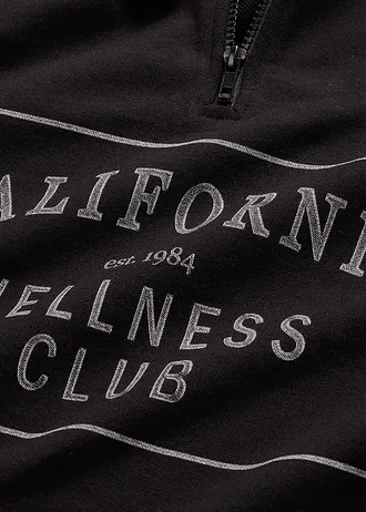 Tenue d’intérieur en sweat 100% coton • noir • Boutique bonprix