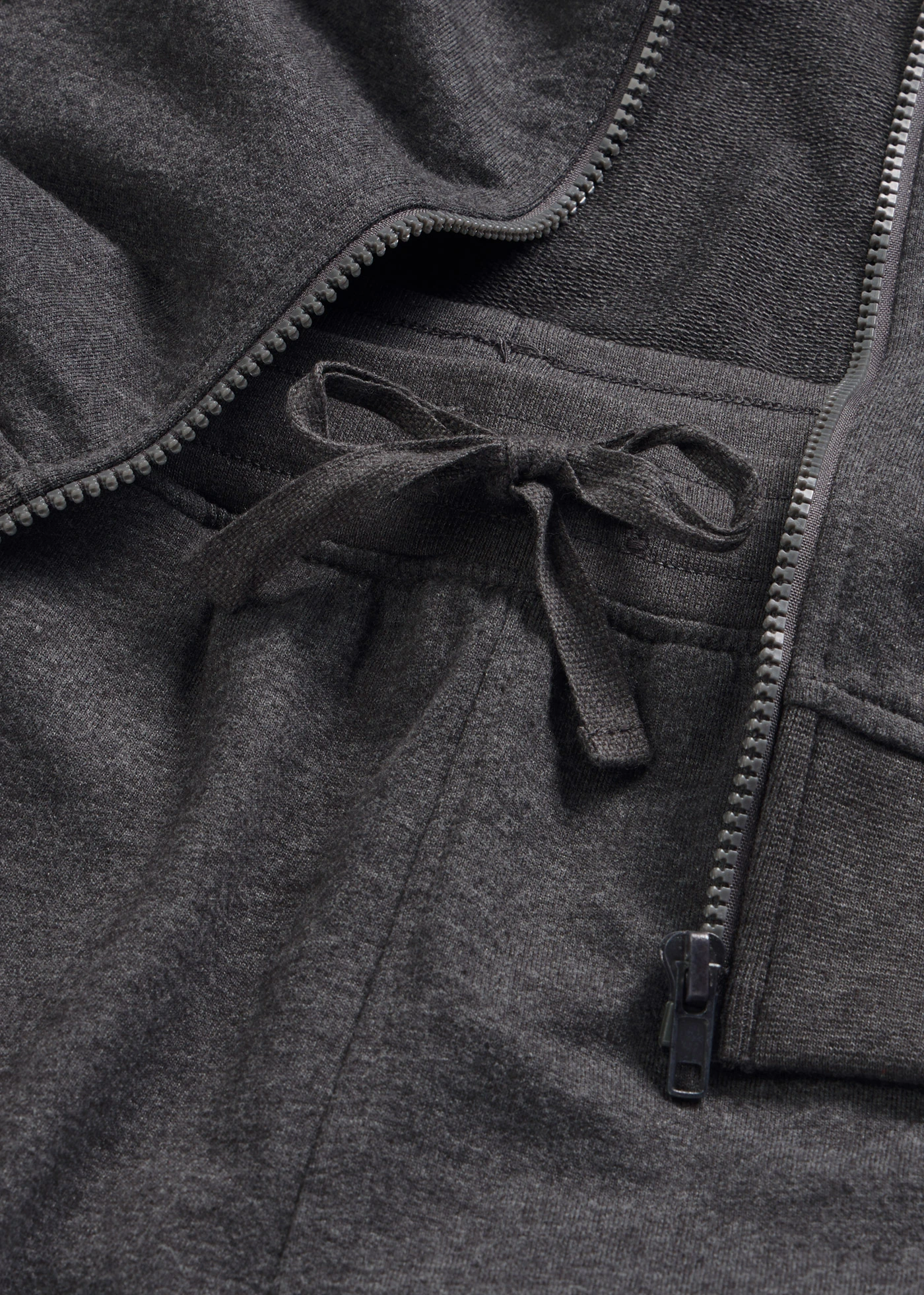 Sweat huispak met korte broek • antraciet gemêleerd • bonprix online shop