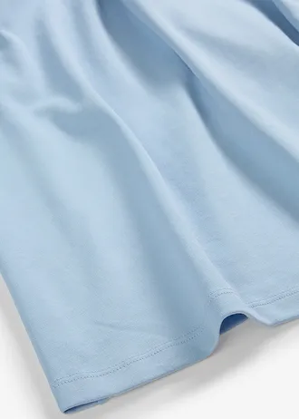 Rochie de jerse din bumbac 100% • bleu • magazin bonprix