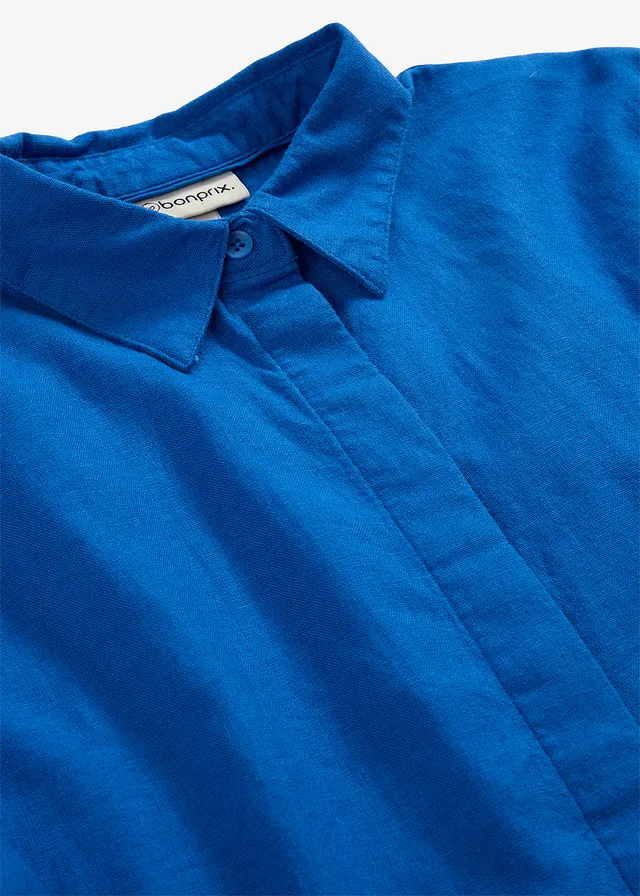 Chemisier en matière rafraîchissante • bleu arctique • product-page.page-title-suffix