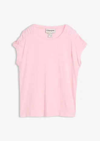 T-shirt boxy, manches courtes • rose cristal • Boutique bonprix
