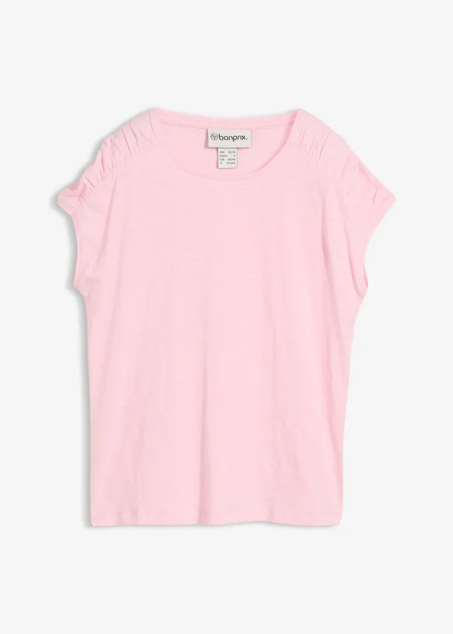 Boxy shirt, korte mouw
