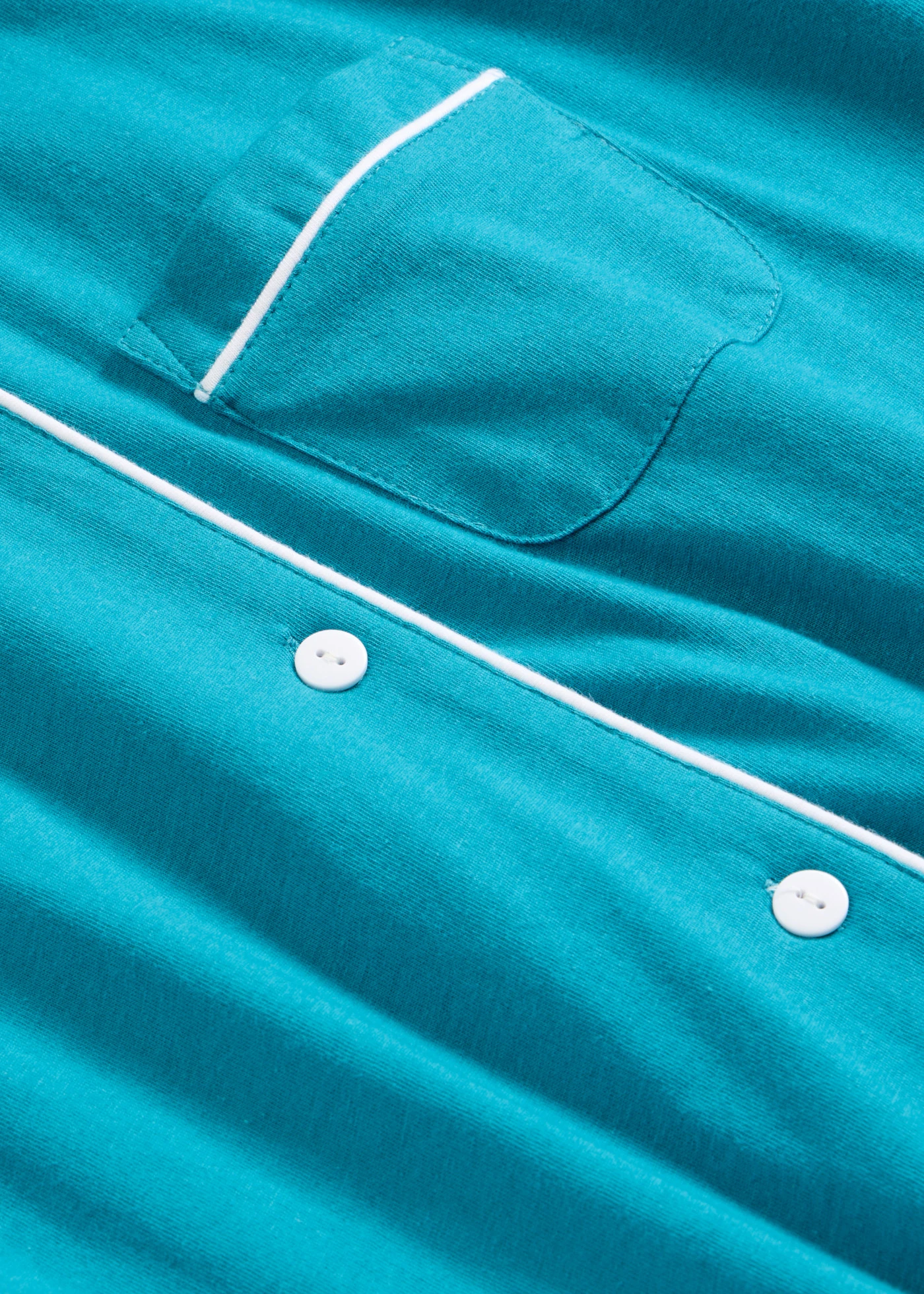 Shortama met knoopsluiting • laguneblauw • bonprix online shop