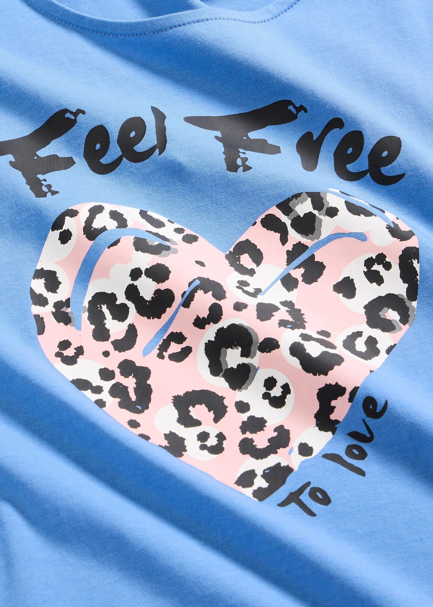 Krátka nočná košeľa • nebeská modrá potlačená • obchod bonprix