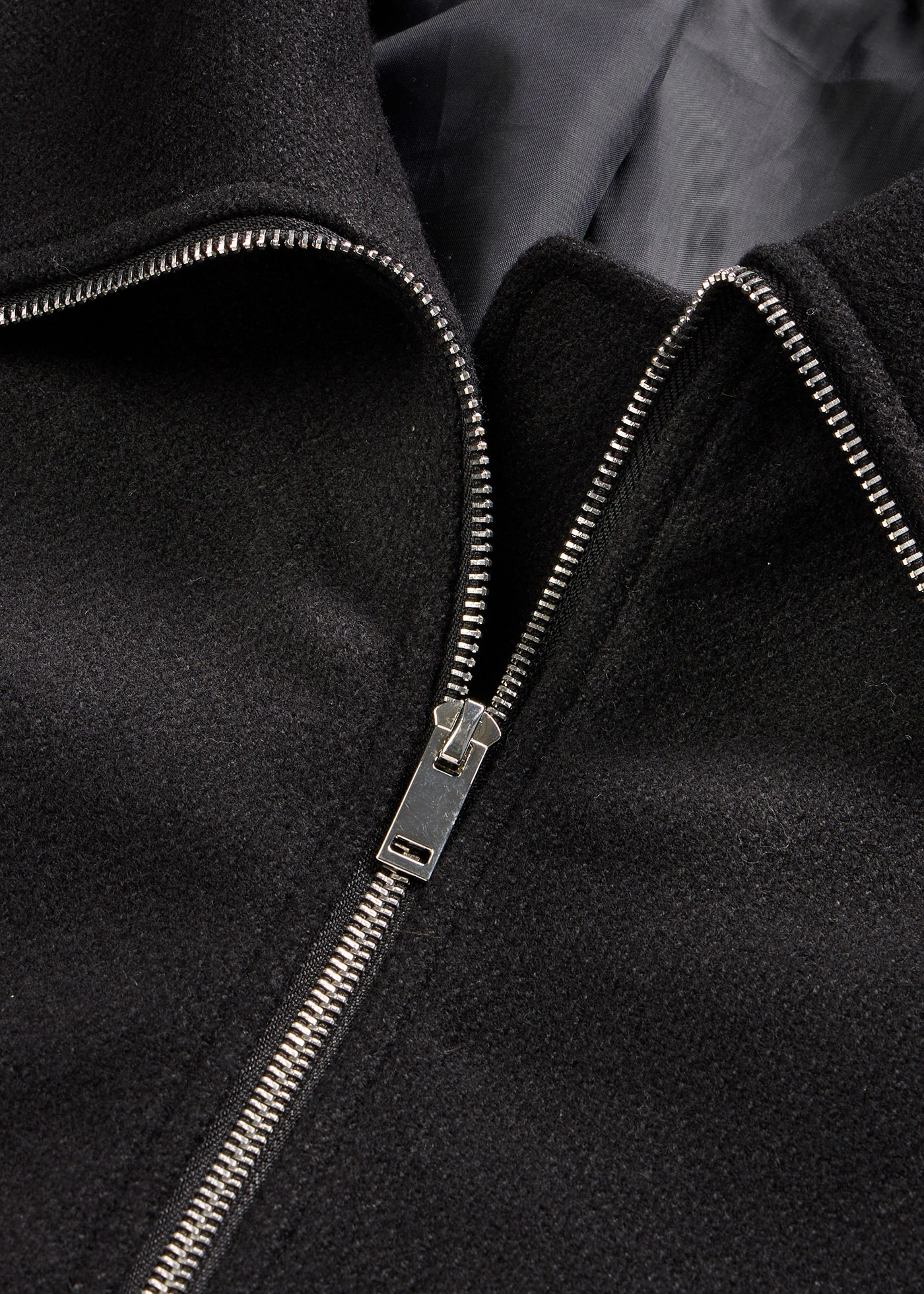 Gevoerde oversized jas • zwart • bonprix online shop