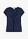 Shirt in een viscosemix, Kleur: donkerblauw