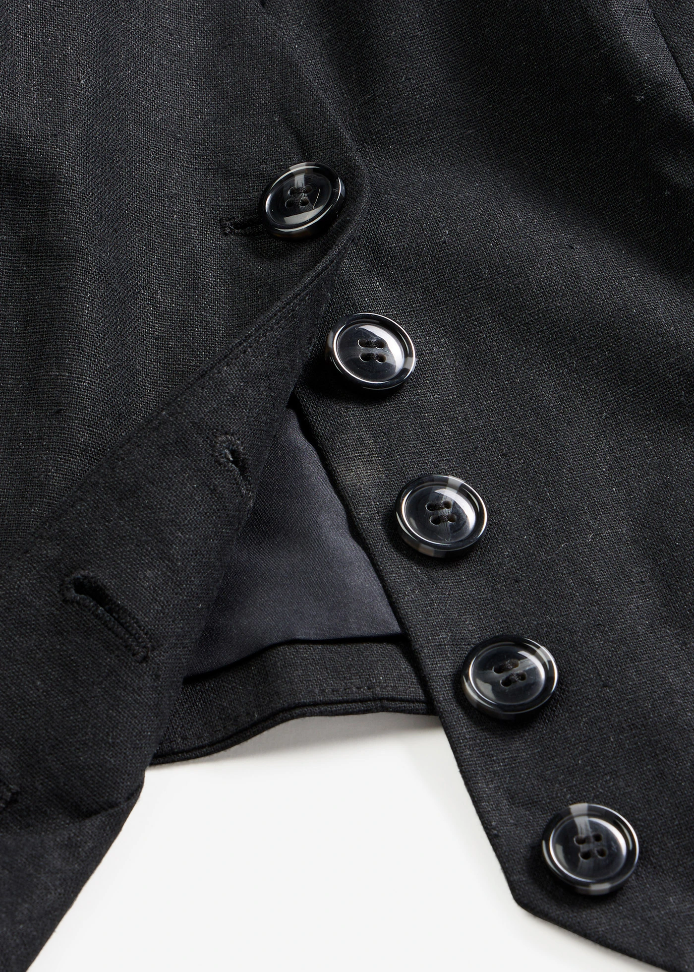 Gilet in een soepele visosemix • zwart • bonprix online shop