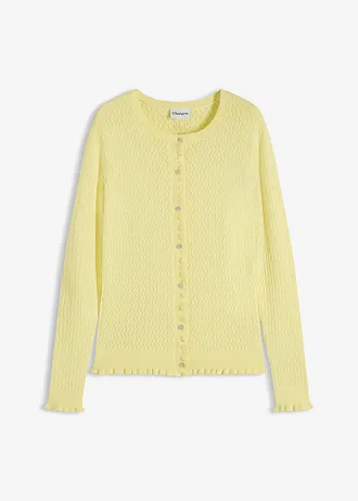 Gilet en maille ajourée