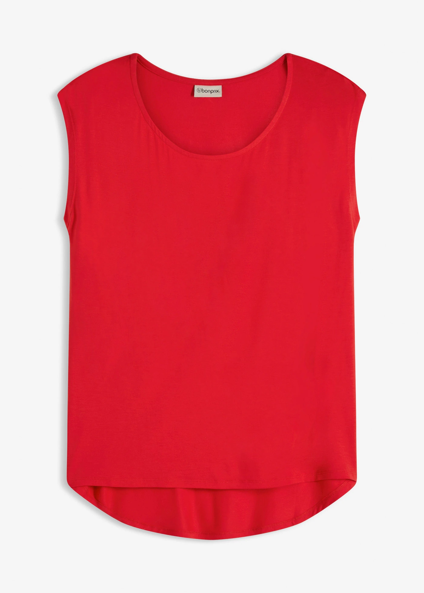 T-shirt z mieszanki wiskozy • truskawkowy • sklep bonprix