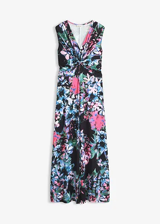 Maxi zomerjurk • zwart gebloemd • bonprix online shop