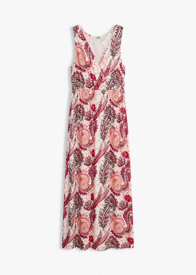 Robe longue en viscose douce et extensible