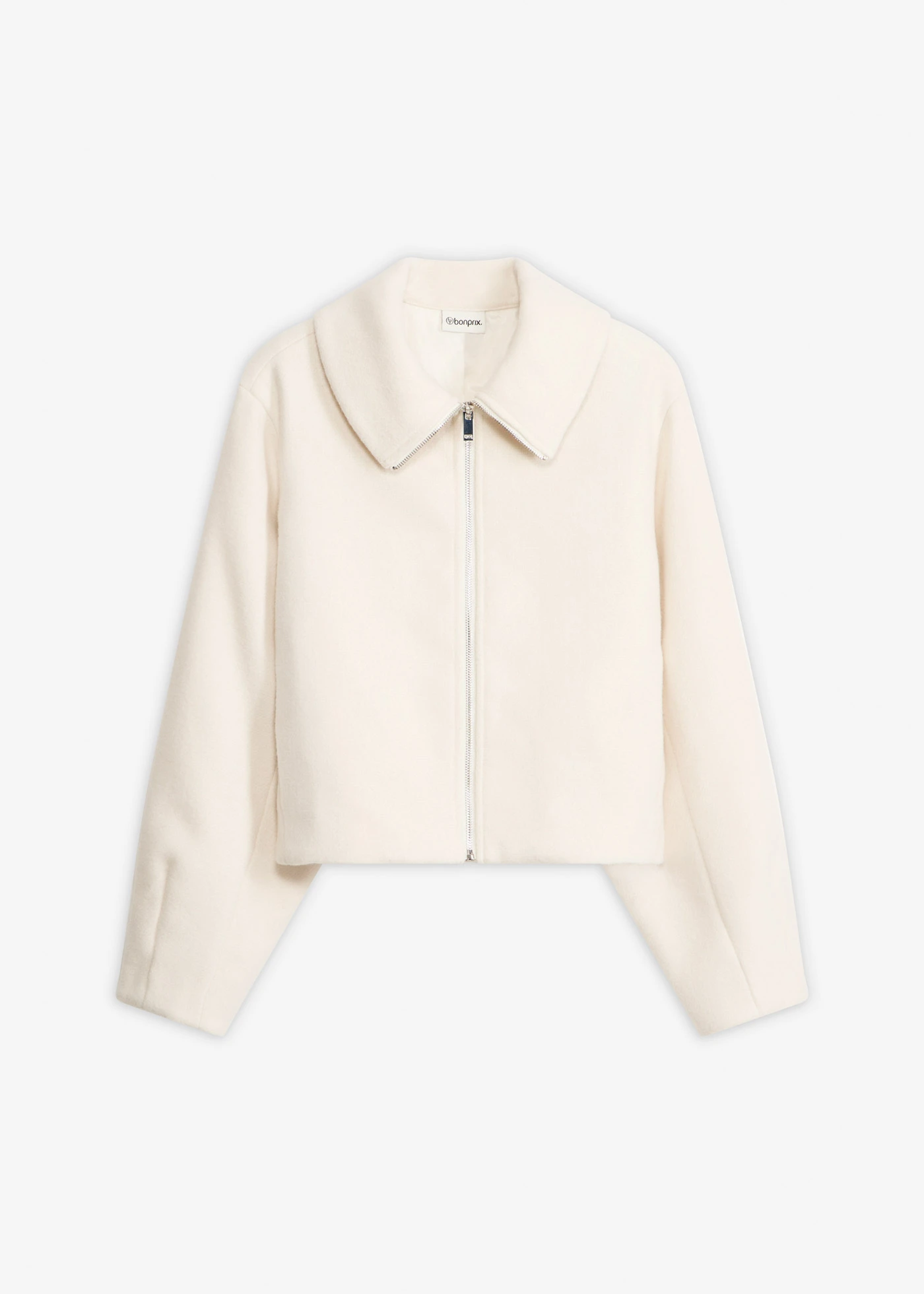 Jachetă oversize căptușită • ecru • magazin bonprix