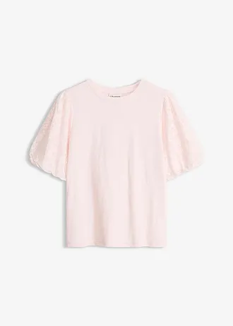 Shirt van puur katoen • lichtroze • bonprix online shop