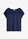 Shirt van soepele viscose, Kleur: donkerblauw