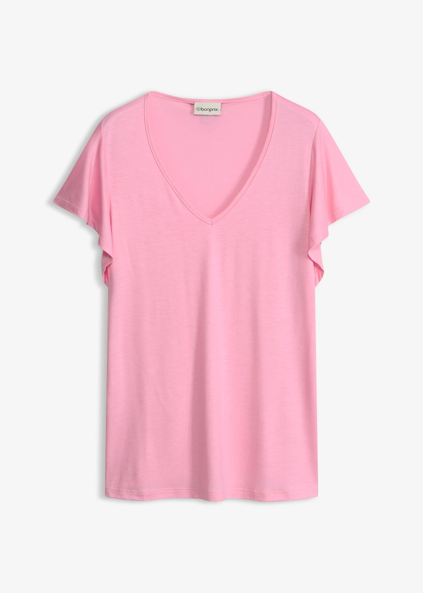 Shirt van zacht viscose • roze • bonprix online shop