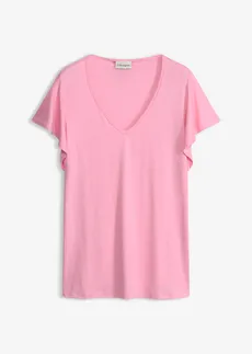 Shirt van zacht viscose, Kleur: roze