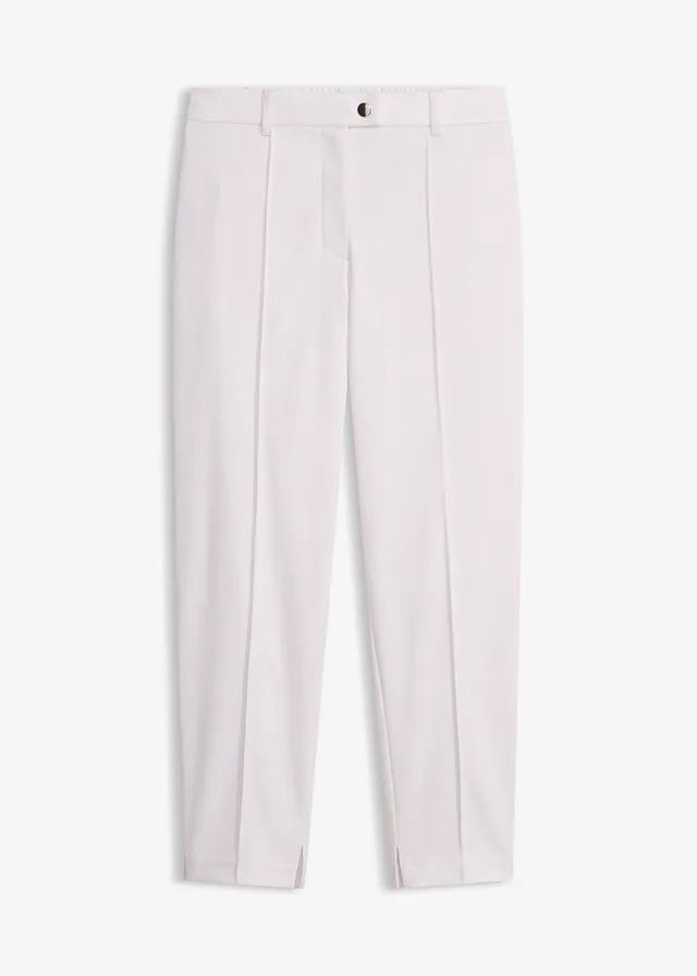 Broek met comfortband • lichtroze • bonprix online shop