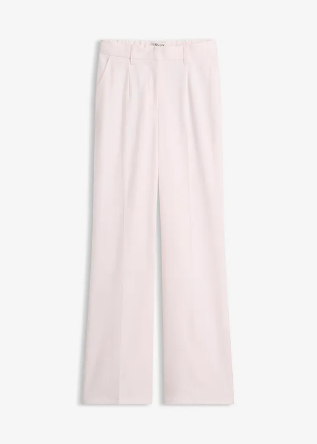 Broek met comfortband, Kleur: lichtroze