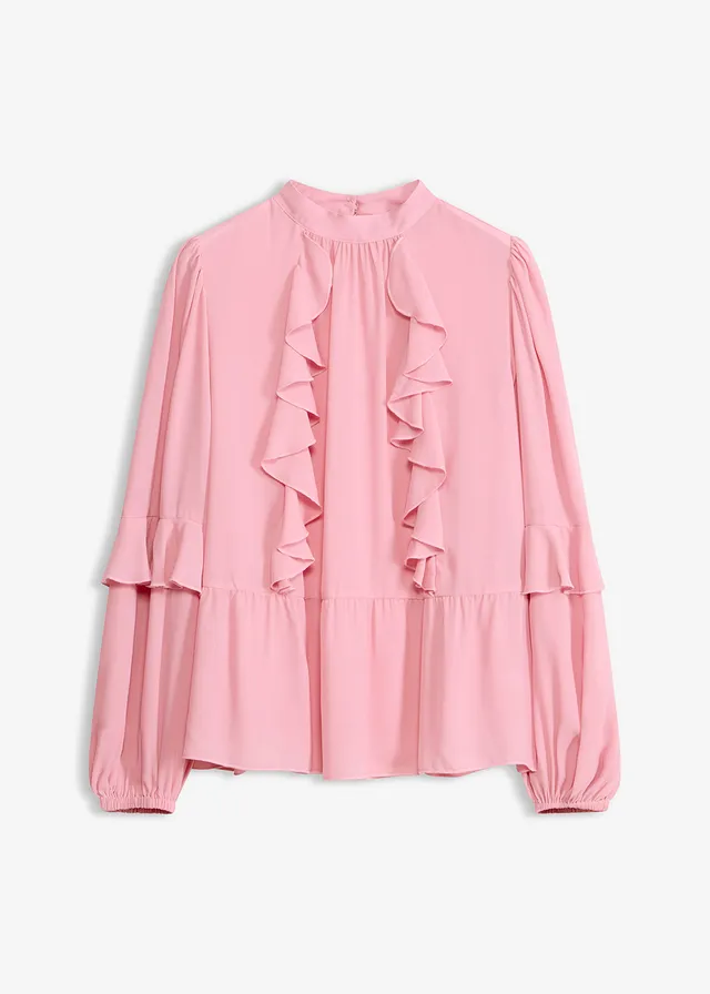 Tuniekblouse met volants