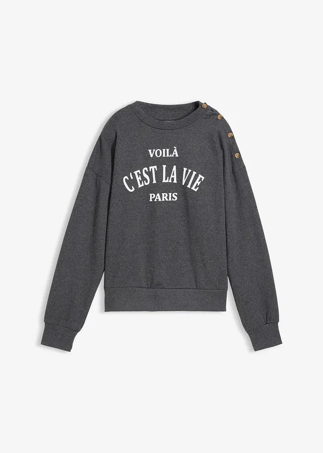 Bluză casual din mix cu bumbac