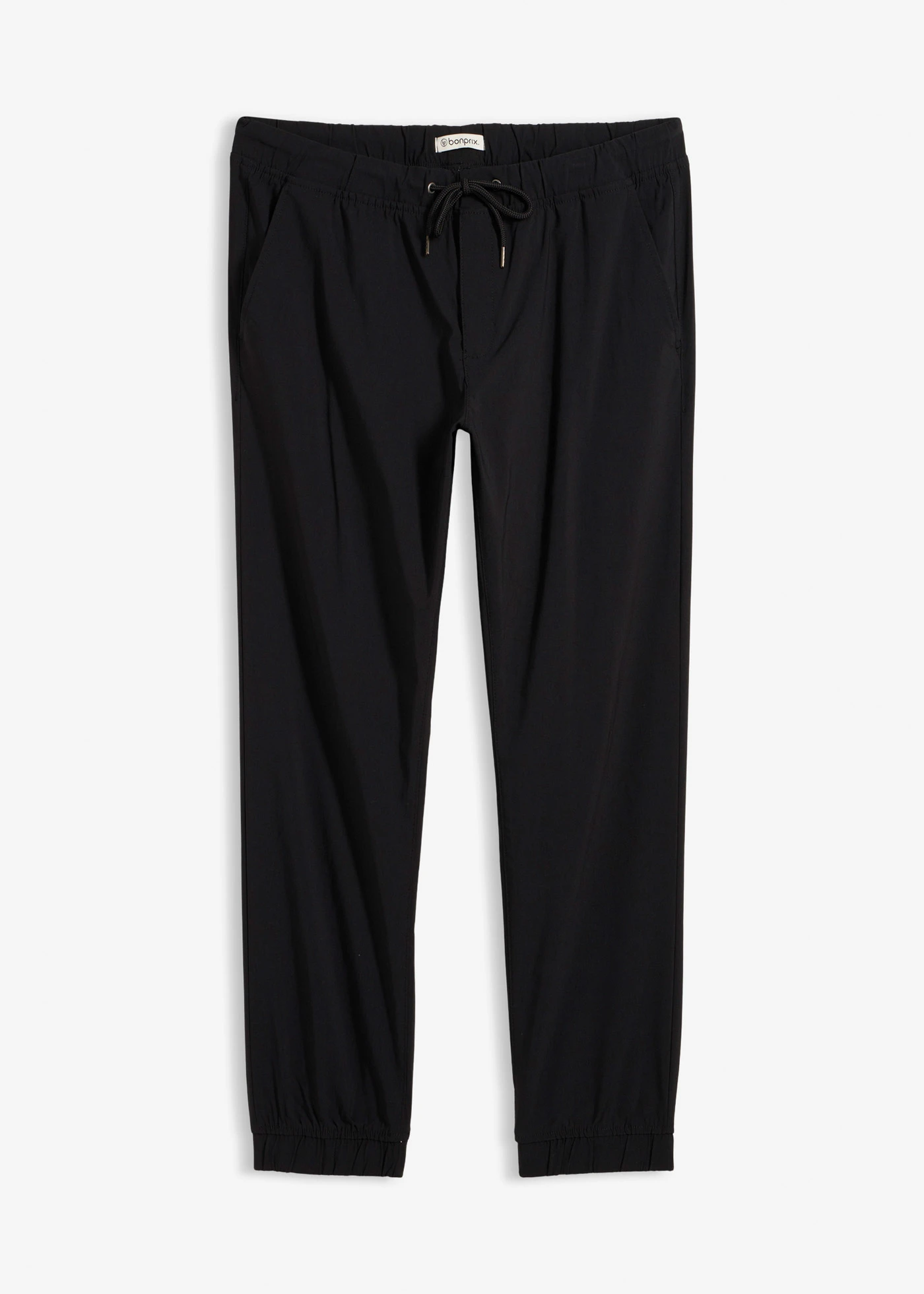 Pantalon jogger très extensible, droit • noir • Boutique bonprix
