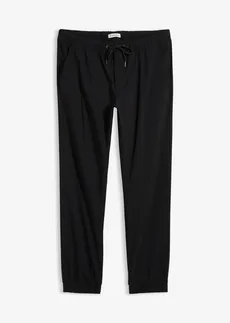 Pantaloni cu elastic și șiret în talie Relaxed Fit, Straight
