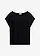 Shirt van soepele viscose, Kleur: zwart