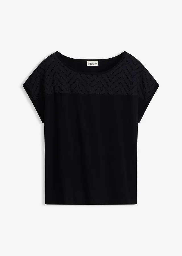 Shirt van soepele viscose