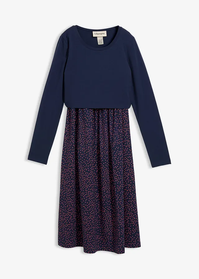 Materské šaty 3v1 + tričko z bio bavlny (2 ks)