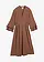 Robe en matière texturée, Couleur: marron