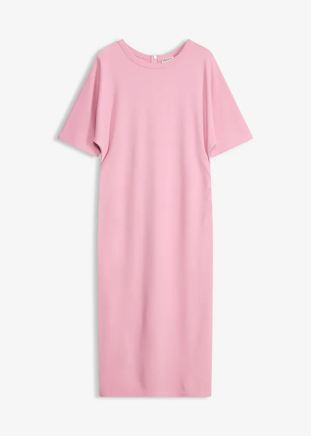 Rochie midi din material comod Punti di Roma • violet-orhidee fumuriu • magazin bonprix