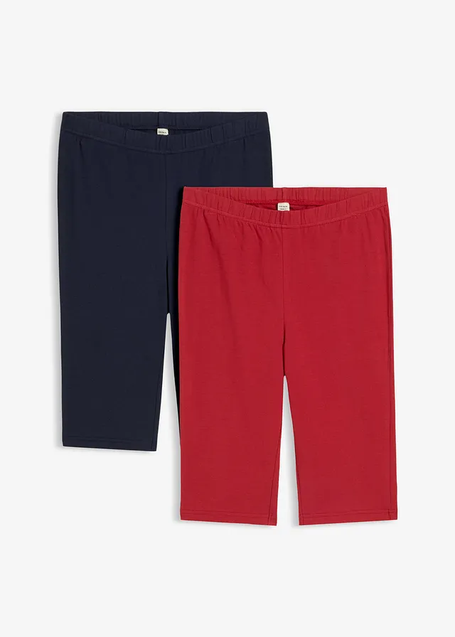 Lange biker short (set van 2)