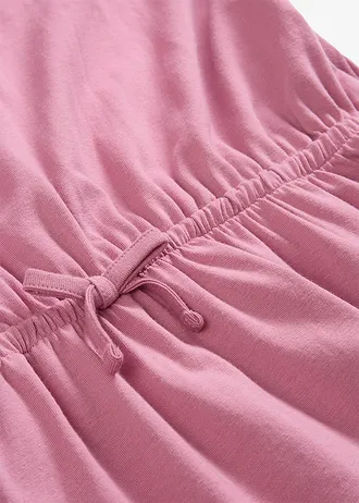 Lot de 2 robes en jersey coton • mauve + bleu nuit floral • Boutique bonprix