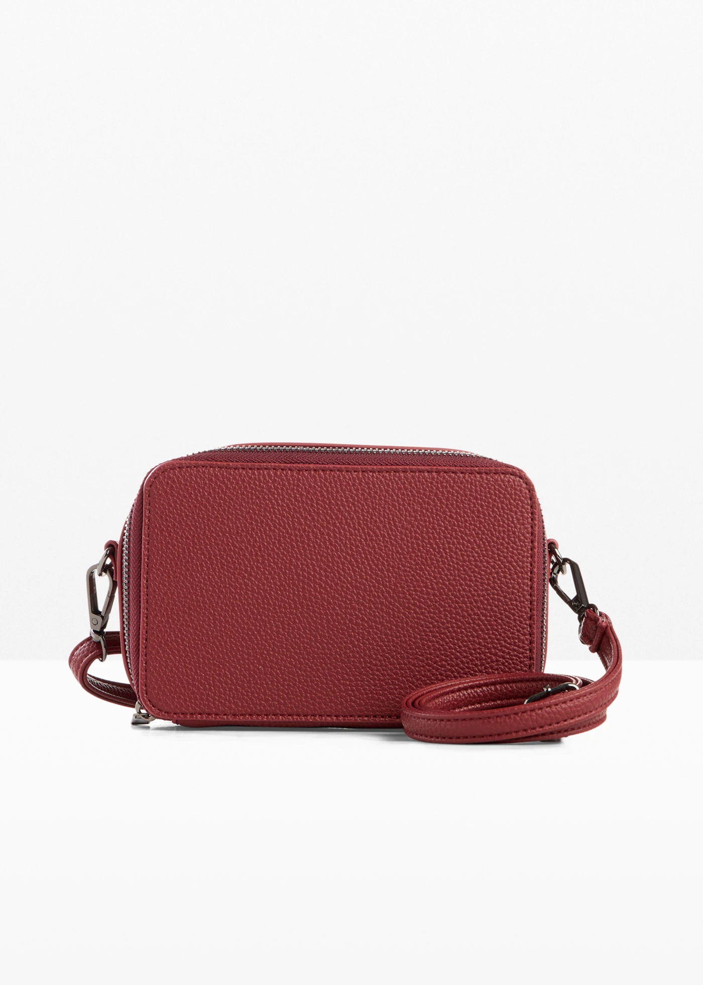 Mini kabelka s odnímateľným remienkom • rubínovo červená • obchod bonprix