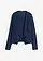 Jersey blazer in een viscosemix, Kleur: donkerblauw
