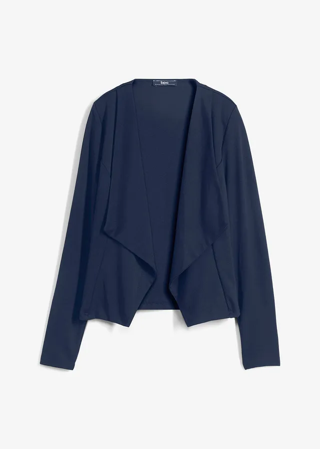 Blazer en jersey, Couleur: bleu foncé