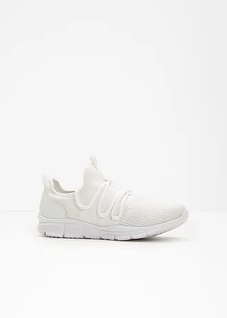 Nízké tenisky z měkkého materiálu • bílá • bonprix obchod