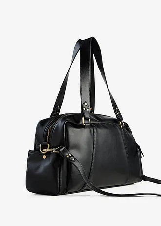 Handtas met diverse vakken • zwart • bonprix online shop