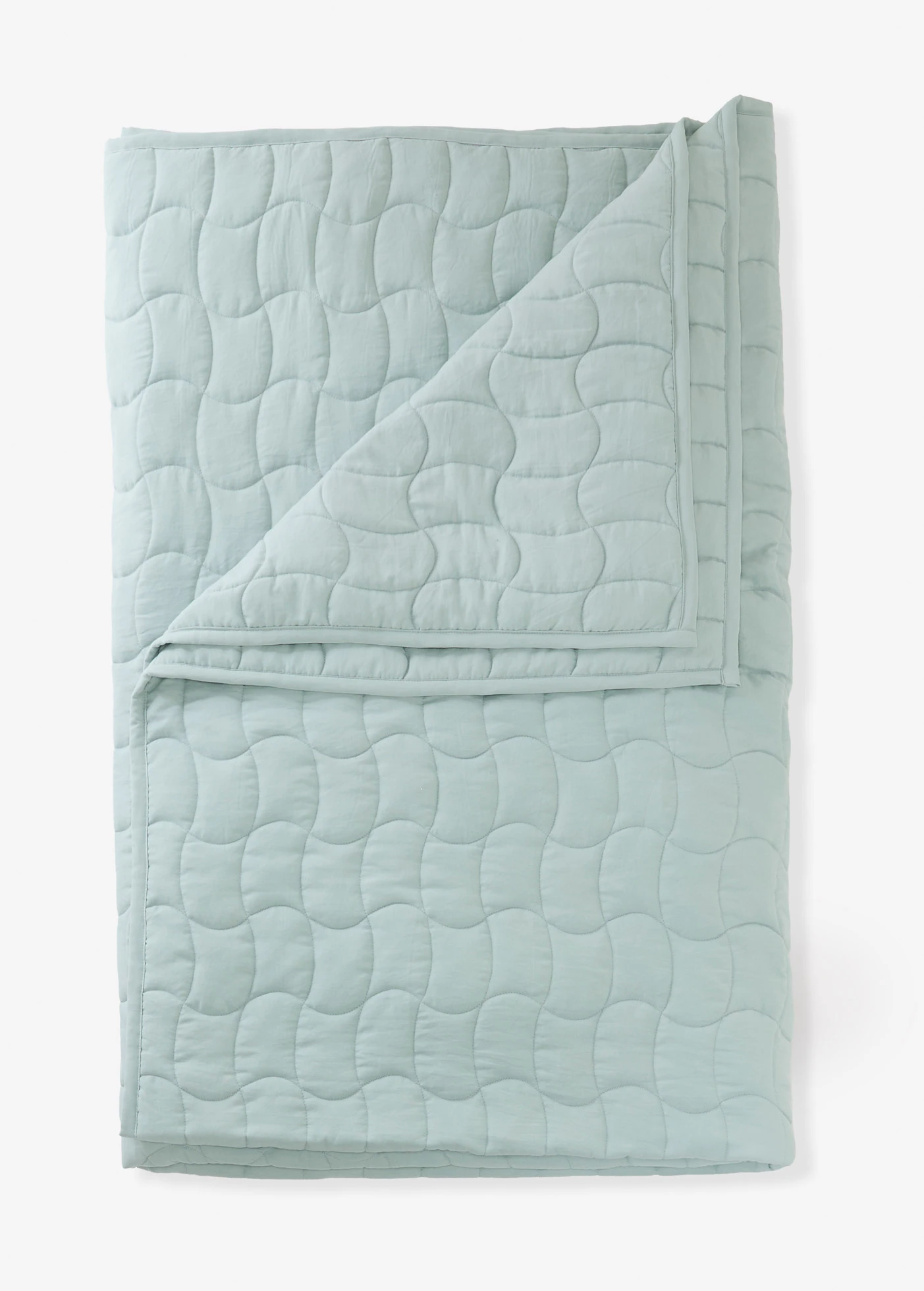 Ágytakaró modern steppeléssel • menta • bonprix áruház