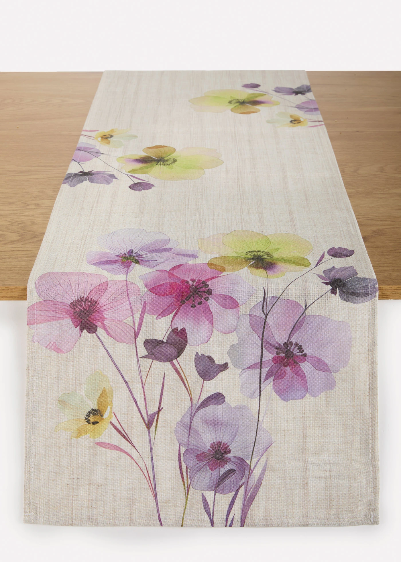 Chemin de table • violet-crème-jaune • Boutique bonprix