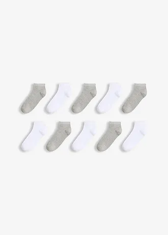 Lot de 10 paires de chaussettes courtes