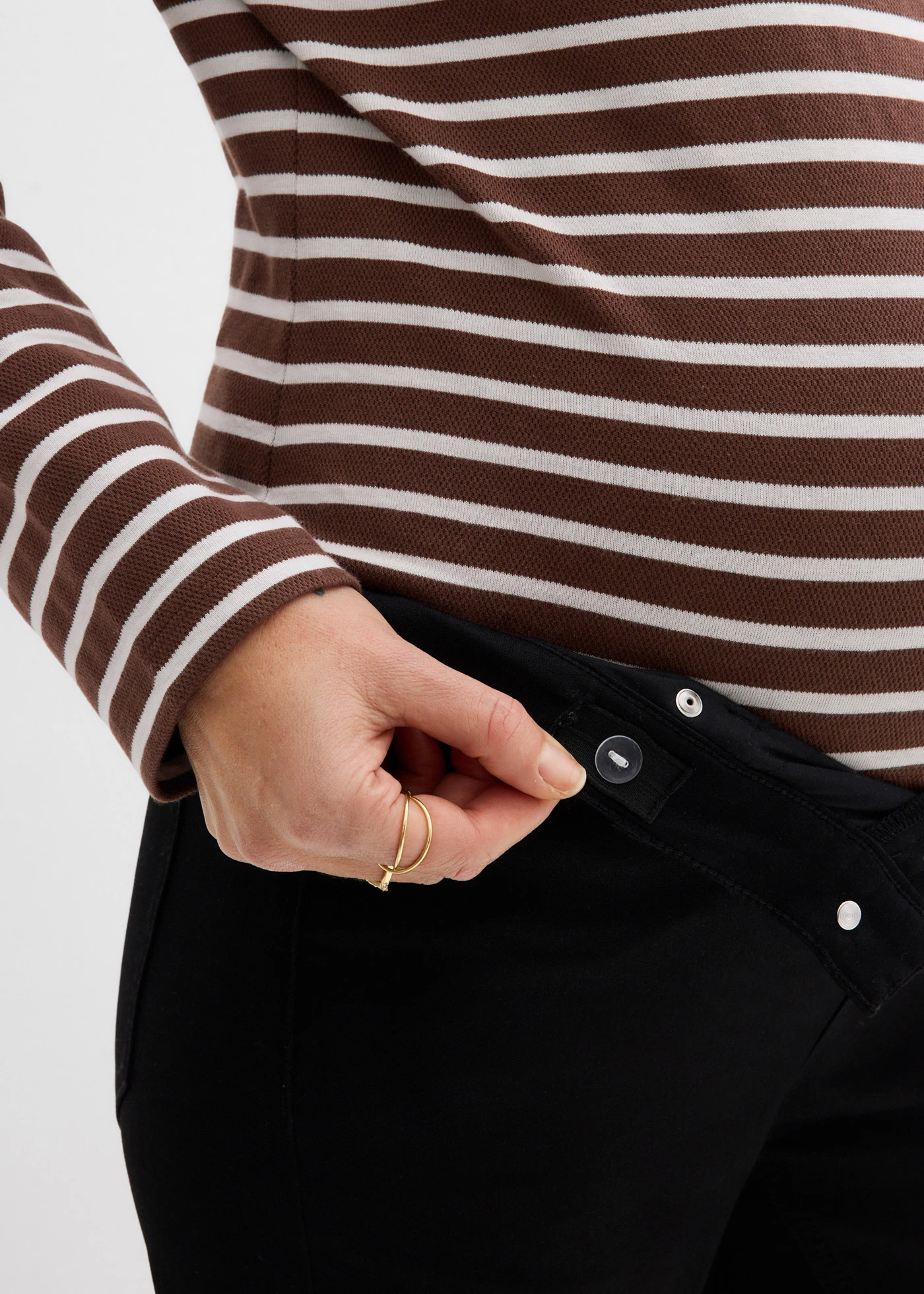 Jean super extensible pour la grossesse et après, slim • noir • Boutique bonprix