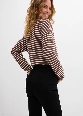 Blugi de gravide 2 în 1 super-stretch, pentru perioada sarcinii și după, slim • negru • magazin bonprix