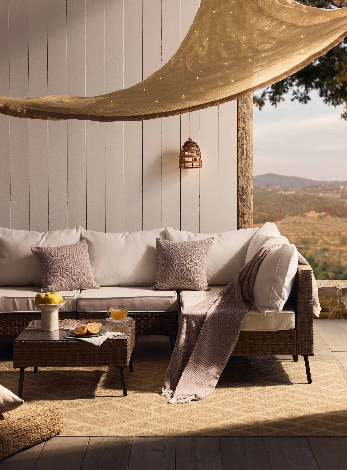 Voile d’ombrage solaire • beige • Boutique bonprix