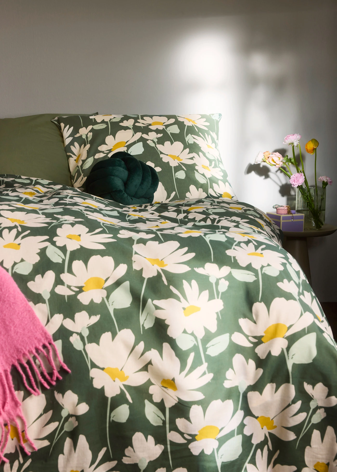 Sierkussen Knoop • groen • bonprix online shop